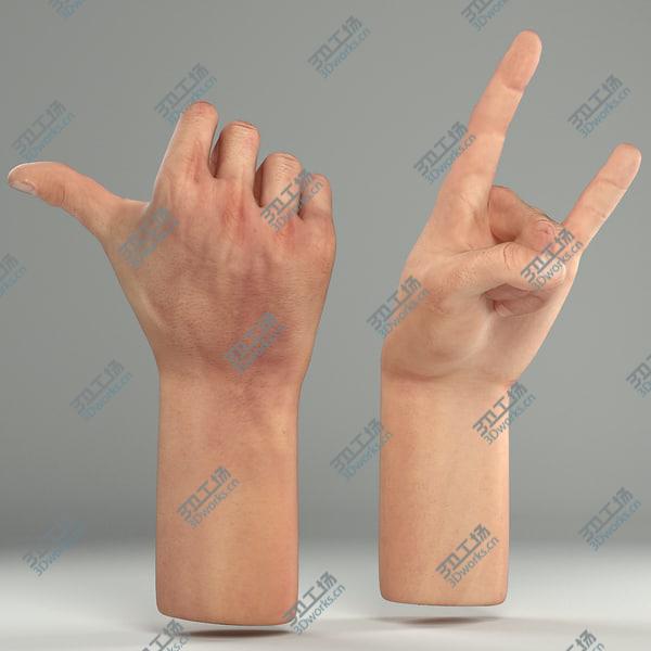 images/goods_img/20210312/Rigged Male Hands/2.jpg